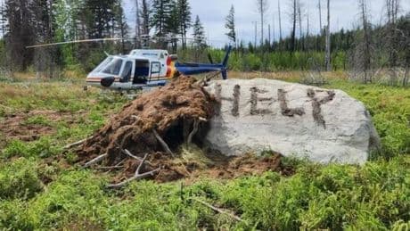 Man lost in wild for nine days survived by 'slurping unclean pond water'