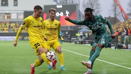 Bodo/Glimt-Tottenham: los noruegos, a por la remontada