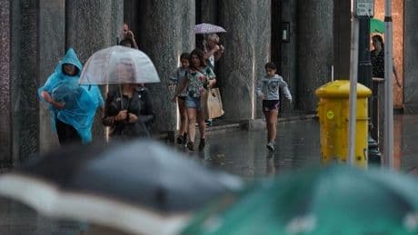 Cambio brusco del tiempo en Bizkaia: vuelve la lluvia y bajan las temperaturas
