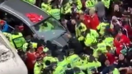 Liverpool parade crash: Police arrest man, 53, after car ploughs into crowd
