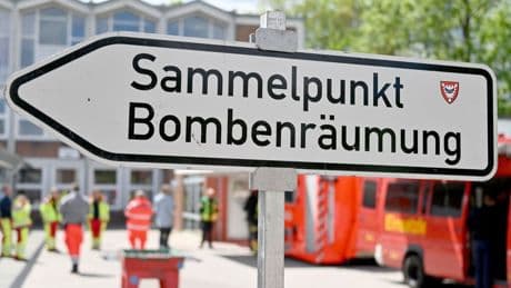 Fliegerbombe: Größte Evakuierung wegen Fliegerbombe seit Jahren in Kiel