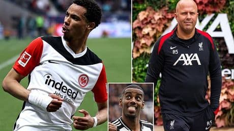 Liverpool 'agree deal for Hugo Ekitike' as Reds prepare to shatter Eintracht Frankfurt's transfer record with blockbuster move for star striker