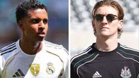Arsenal 'pick between Rodrygo, Gordon and Lookman' as blockbuster transfer talks opened