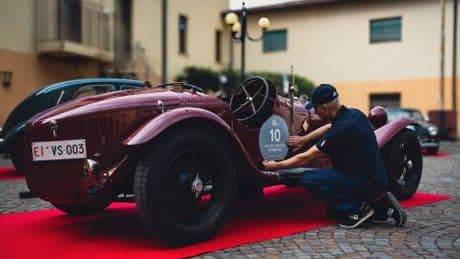 L'Alfa Romeo Zagato dell’Esercito pronta per la “1000 Miglia” 2025