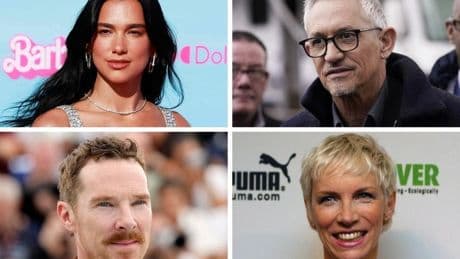 Dua Lipa y otros 300 famosos británicos piden suspender la venta de armas a Israel
