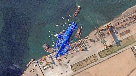 Nordkoreanisches Kriegsschiff: Drei Verhaftungen nach Fiasko beim Stapellauf