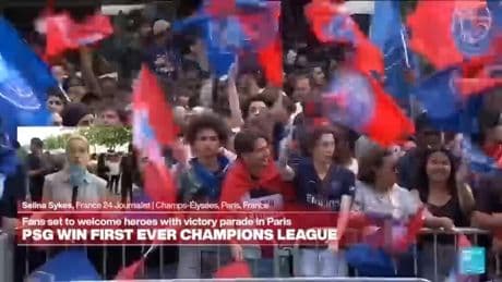 PSG fans set to welcome heroes with huge victory parade in Paris
