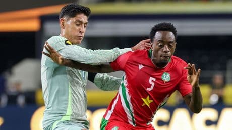 Suriname uitgeschakeld op Gold Cup na nederlaag tegen Mexico