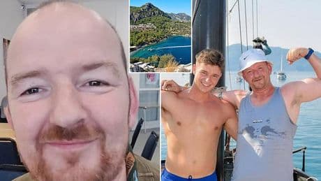 Tragedy as British father, 47, drowns in 'accident at sea' while on holiday with his son in Turkey - as police launch probe