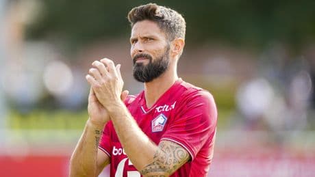 Amical : Olivier Giroud marque ses deux premiers buts avec Lille contre Venise