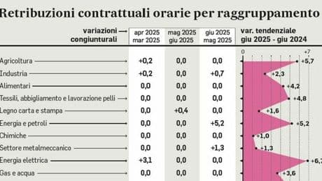 Stipendi, quali sono aumentati? Salari a +3,5%. Gli aumenti dall'industria alle forze dell'ordine e i ministeri. In sei mesi dieci rinnovi di contratti