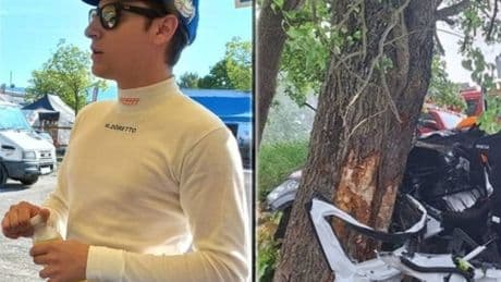 Muere el piloto Matteo Doretto con 21 años: se estrelló contra un árbol en un test previo al Rally de Polonia