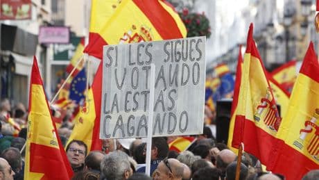 La Tertulia de La Trinchera: Manifestación contra las mentiras de Sánchez