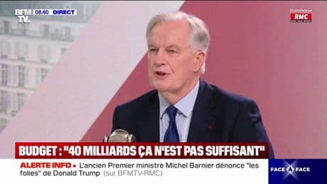 40 milliards d'euros d'économies: "Je ne crois pas que ce soit suffisant", estime Michel Barnier