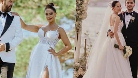 Bir gün iki düğün! Kimin gelinliği daha şık? Ezgi Şenler mi İpek Karapınar mı?