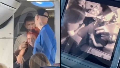 Aggressione choc ad alta quota: donna prende a pugni due hostess