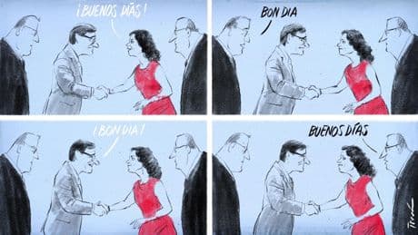 Una clara mayoría, incluido el 77% de votantes del PP, apoya el boicot de Ayuso al pinganillo en la cumbre de presidentes