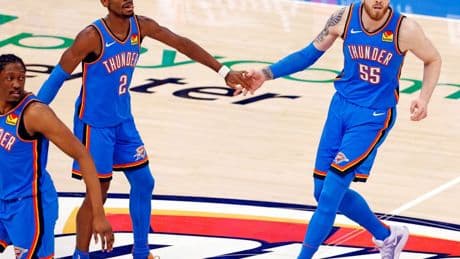 US-Basketball: Hartenstein spielt mit Oklahoma in den NBA-Finals