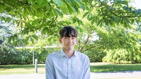 Teenager wins university place after poolside chat led to life-changing bursary