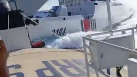 Philippines Condemns China After South China Sea Collision Captured on Video