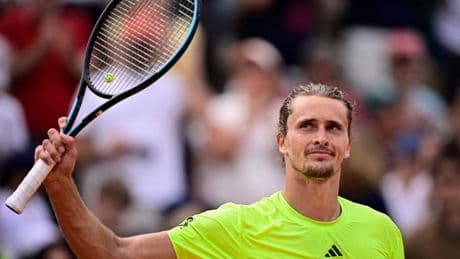 French Open: Zverev zieht nach Fehlstart doch in die dritte Runde ein