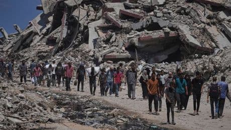 Gaza's deadliest day of war for Palestinians seeking food and aid as 'at least 85 killed'