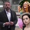 'Eligible bachelor' Ben Affleck giggles as he reveals what type of women he loves
