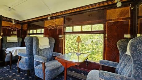 Inside Winston Churchill’s wartime carriage restored after 50 years