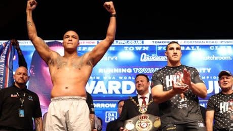 What time does Fabio Wardley fight start? Ring walk time for Justis Huni bout