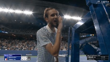US Open ban photographer after ‘crazy’ blunder causes Daniil Medvedev meltdown on match point