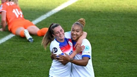 England schlägt die Niederlande: Unterhaltung fürs Königshaus
