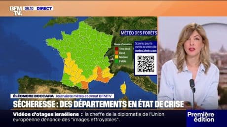 Feux de forêts: six départements placés en vigilance orange