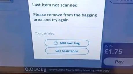 Huge change to Tesco’s self-checkout mocked by shoppers as ‘VAR-style AI JOKES’ – did YOU notice the switch?