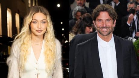 Gigi Hadid oficializa su relación con Bradley Cooper con un beso de película