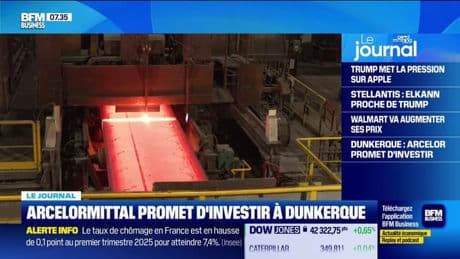 Arcelormittal promet d'investir à Dunkerque