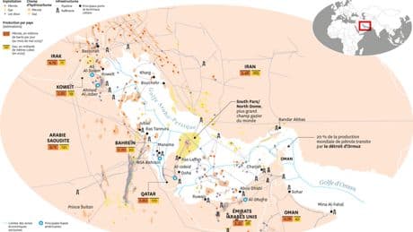 Le détroit d’Ormuz, un point névralgique pour le commerce mondial du pétrole et du gaz