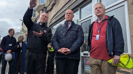 Work underway to rehouse residents as blaze-hit Perth tenement declared unsafe