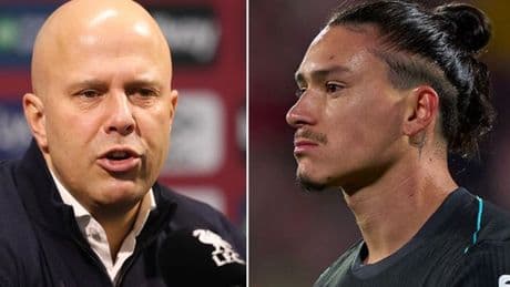Arne Slot details Darwin Nunez situation after rumours over training ground spat