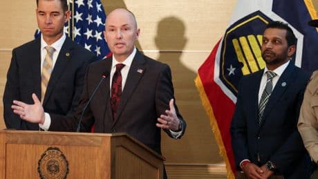 Emotional Utah Gov. Spencer Cox takes over presser on arrest of Charlie Kirk shooting suspect: ‘Log off, touch grass’