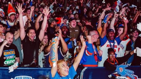 The Knicks Beat the Celtics (Again), and New York City Loves It