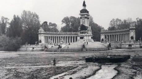 Una máquina expendedora, urnas funerarias y un &quot;monstruo&quot; de 12 kilos: así fue vaciar el estanque de El Retiro