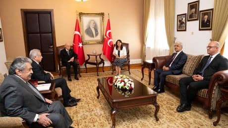 DEM Parti İmralı heyeti, Devlet Bahçeli ile görüştü: 'Ortak bir tutuma ihtiyaç var'