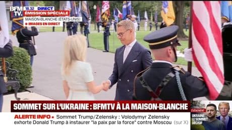 Sommet avec Donald Trump: Alexander Stubb, le président finlandais, est arrivé à la Maison-Blanche