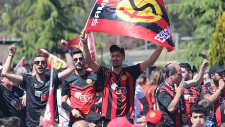 Eskişehir'de şampiyonluk kutlamaları!