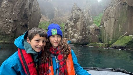 I take my kids out of school to travel. Their teachers don't always like it, but they learn so much through seeing the world.