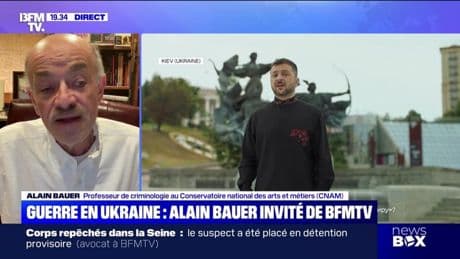 Guerre en Ukraine : Alain Bauer invité de BFMTV - 24/08