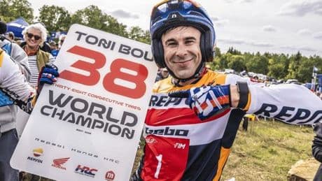 Toni Bou: "Era imposible soñar con todo lo que he conseguido"
