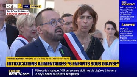 Intoxications alimentaires dans l'Aisne: les analyses et les enquêtes se poursuivent, selon Yannick Neuder