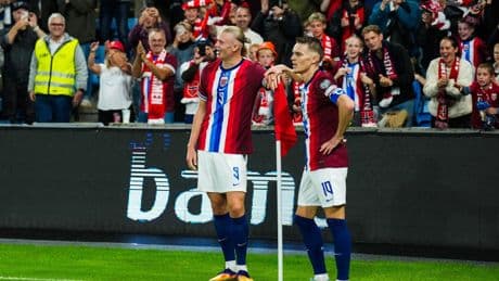 Norway 11-1 Moldova: Erling Haaland scores five as minnows subject to devastating rout