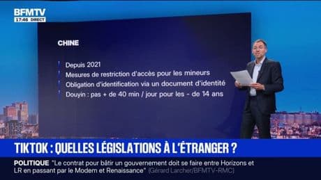 LES ÉCLAIREURS - Rapport parlementaire sur TikTok: les législations à l'étranger